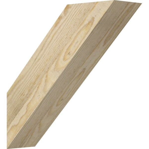 Ekena Millwork 4"W x 14"D x 14"H Traditional Rough Sawn Knee Brace, Douglas Fir BRC04X14X14TRA00RDF - main